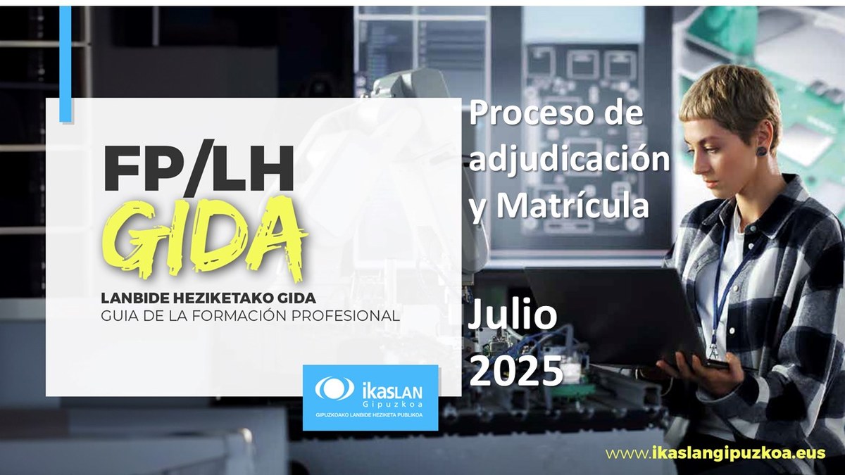 Adjudicación de plazas y matriculación 2025-2026 Adjudicación de plazas y matriculación 2025-2026