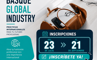 BECAS BASQUE GLOBAL INDUSTRY 2026
