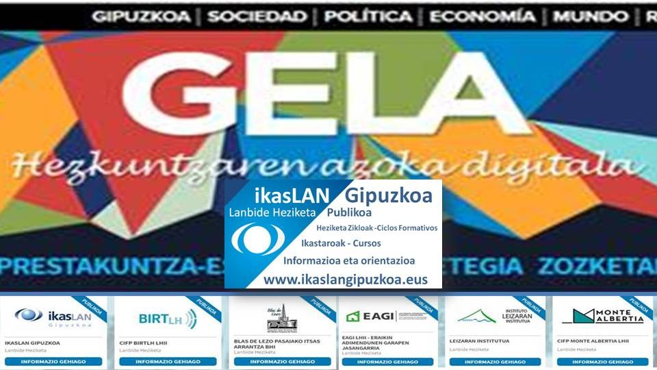 La FP Pública de Gipuzkoa "On-Line"