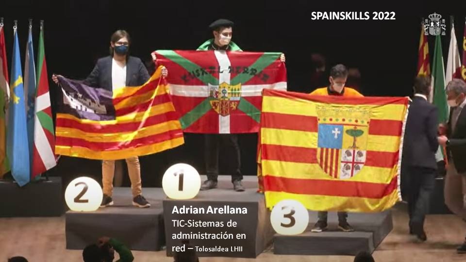 El Alumnado de Ikaslan Gipuzkoa han conseguido 4 medallas en SpainSkills 2022