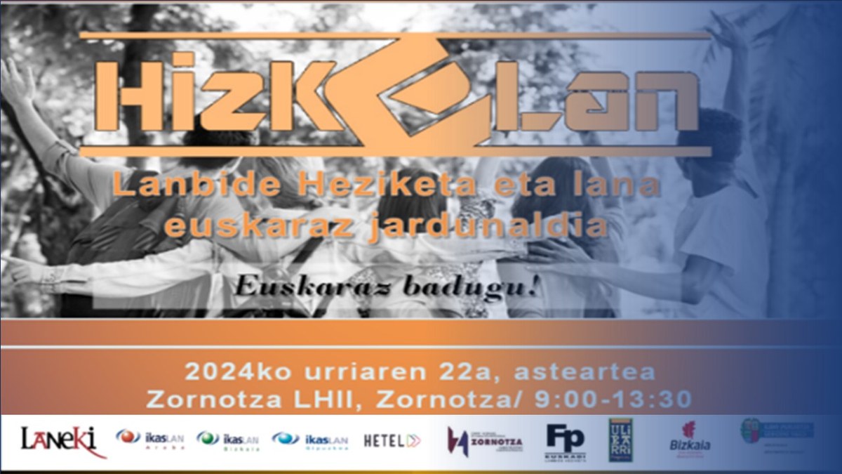 HIZKELAN IX. Lanbide Heziketa eta Euskara HIZKELAN IX. Lanbide Heziketa eta Euskara