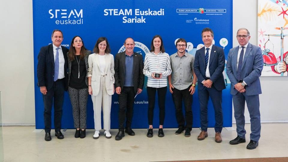 Ikaslan Gipuzkoa consigue el 2. Premio de STEAMEuskadi