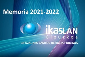 Publicado la memoria 2021-2022 de Ikaslan Gipuzkoa
