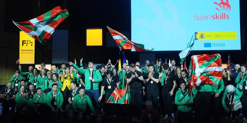 6 medallas para FP Publica de Gipuzkoa, 1 de oro