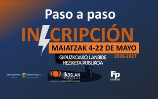FP - Proceso de inscripción. admision 2026-2027