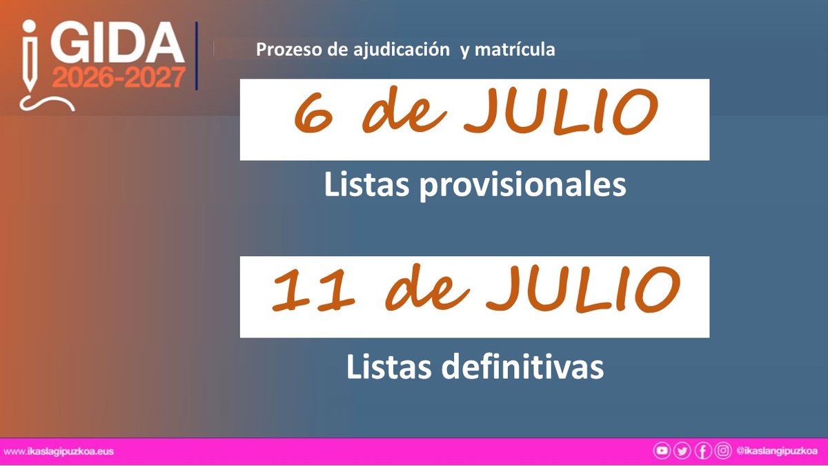 FP - Proceso de admision y matrícula 2026-2027