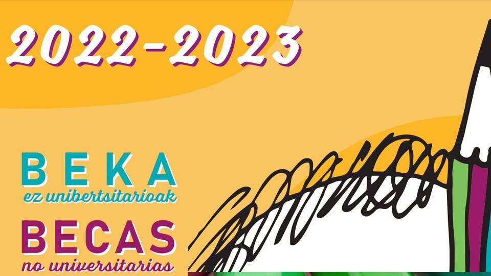 2022-2023 ikasleentzako beka deialdi irekiera