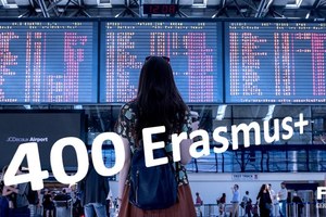 Erasmus+-eko ikasleak Europan