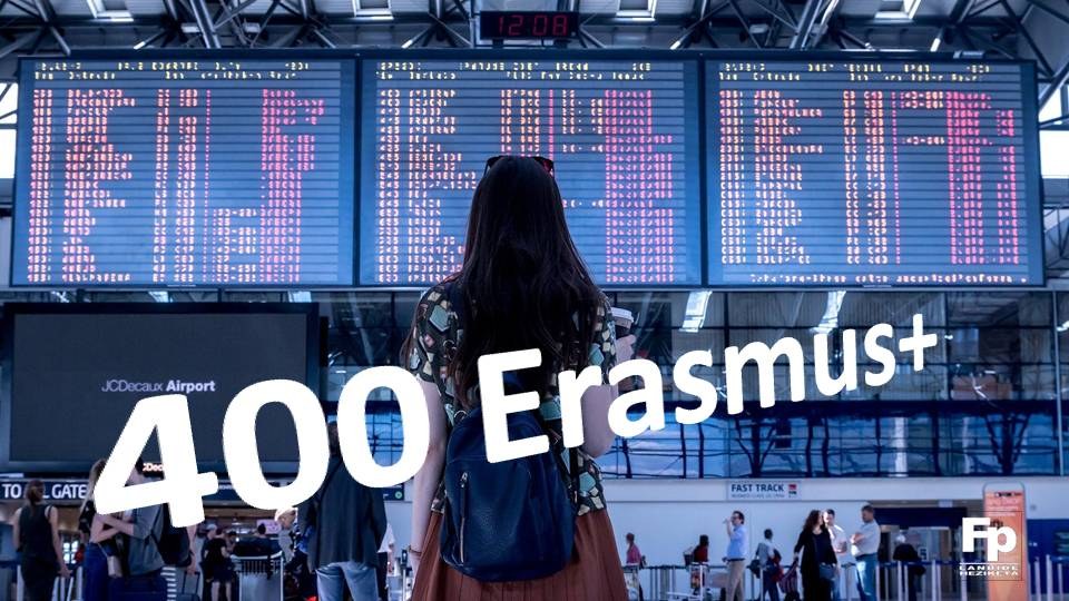 Erasmus+-eko ikasleak Europan