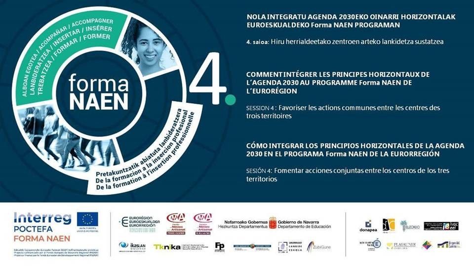 GJHak Lanbide Heziketako ikastetxeetan 4. Saioa Poctefa-Formanaen GJHak Lanbide Heziketako ikastetxeetan 4. Saioa Poctefa-Formanaen