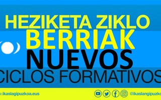 Heziketa Ziklo berriak