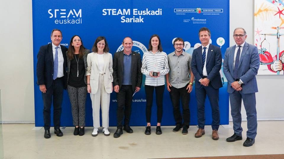 Ikaslan Gipuzkoak STEAMeuskadi 2. saria lortu du Ikaslan Gipuzkoak STEAMeuskadi 2. saria lortu du