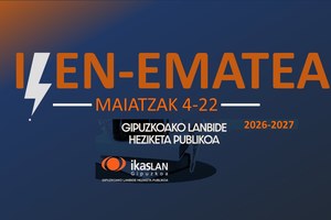Lanbide Heziketan , Izen-ematea eta matrikula  egutegia