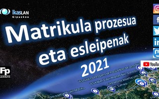 LH Matrikularako 2. ESLEIPENA ARGITARATU DA LH Matrikularako 2. ESLEIPENA ARGITARATU DA